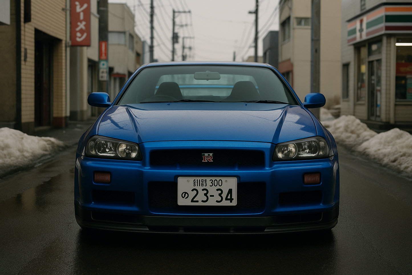 釧路 300 の 23-34 (Ni-San 34) Japanese Plates