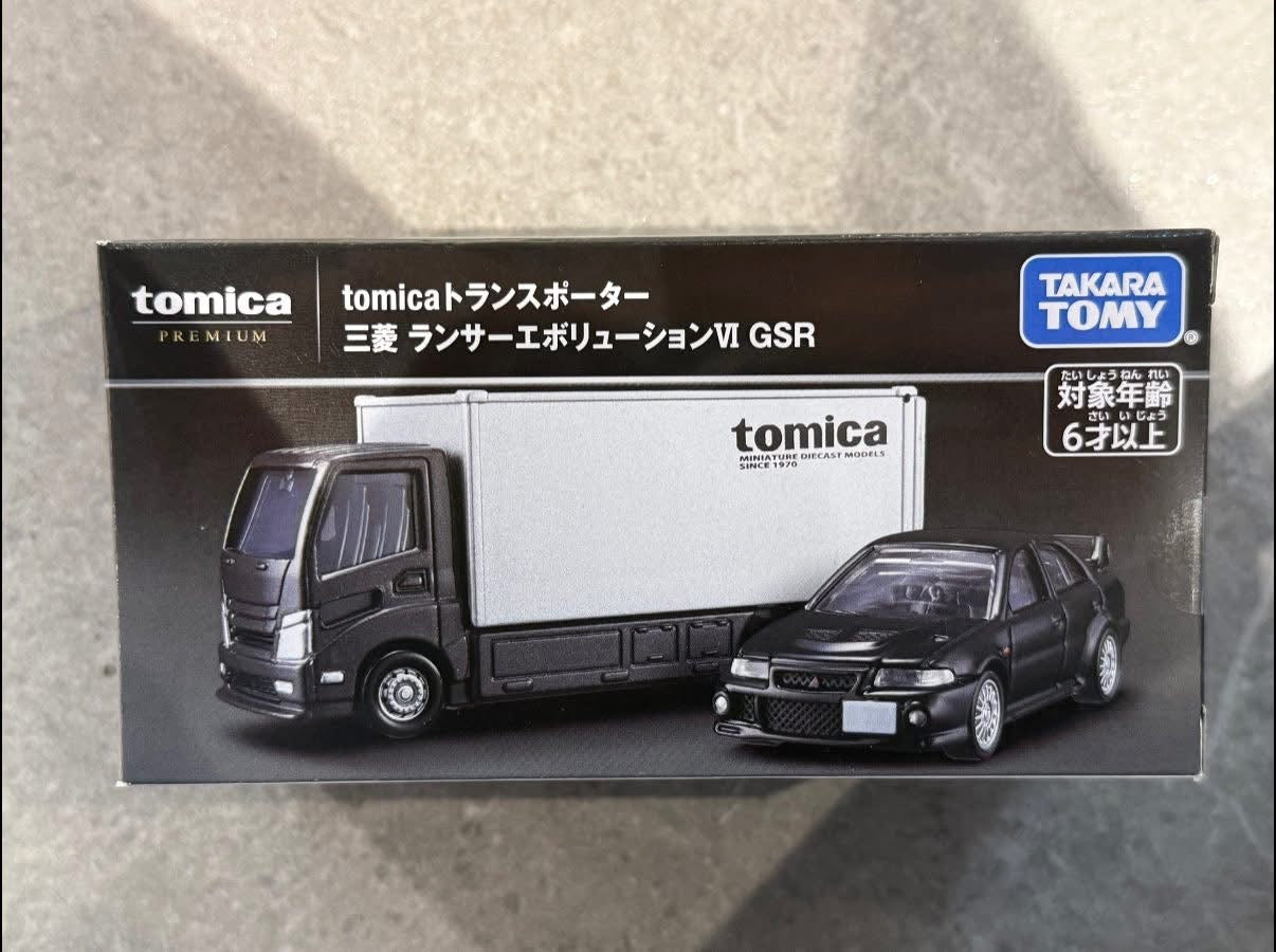 1:64 Tomica truck and Evo 6 (2 of 3)