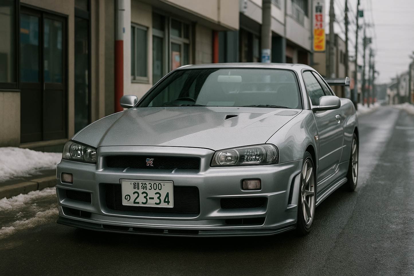 釧路 300 の 23-34 (Ni-San 34) Japanese Plates