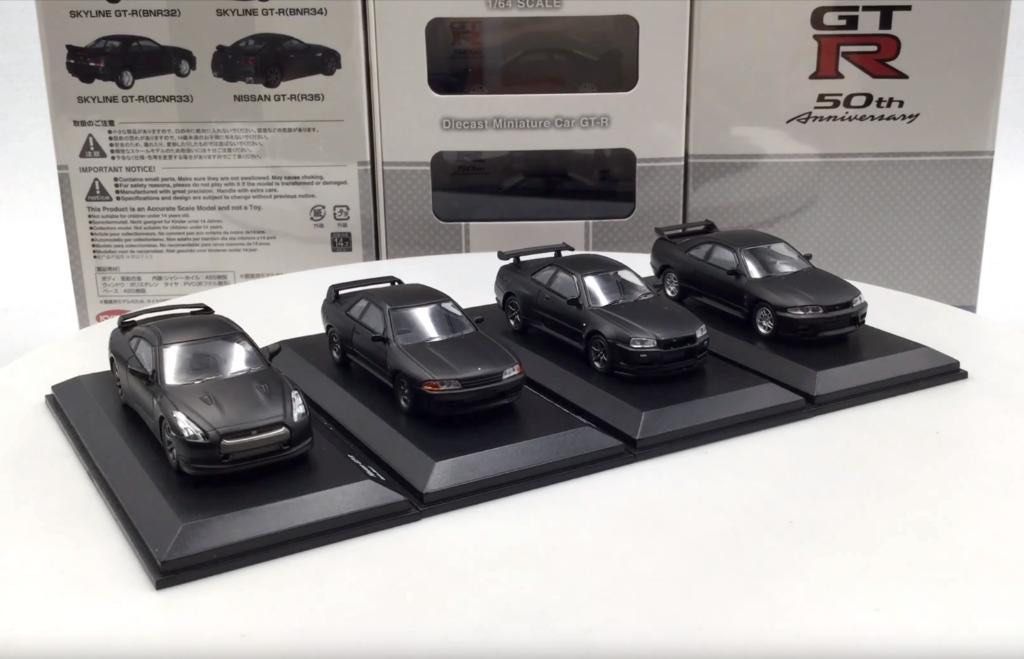 z Kyosho 1:64 Nissan GTR 50th Anniversary Limited Edition RARE No longer available